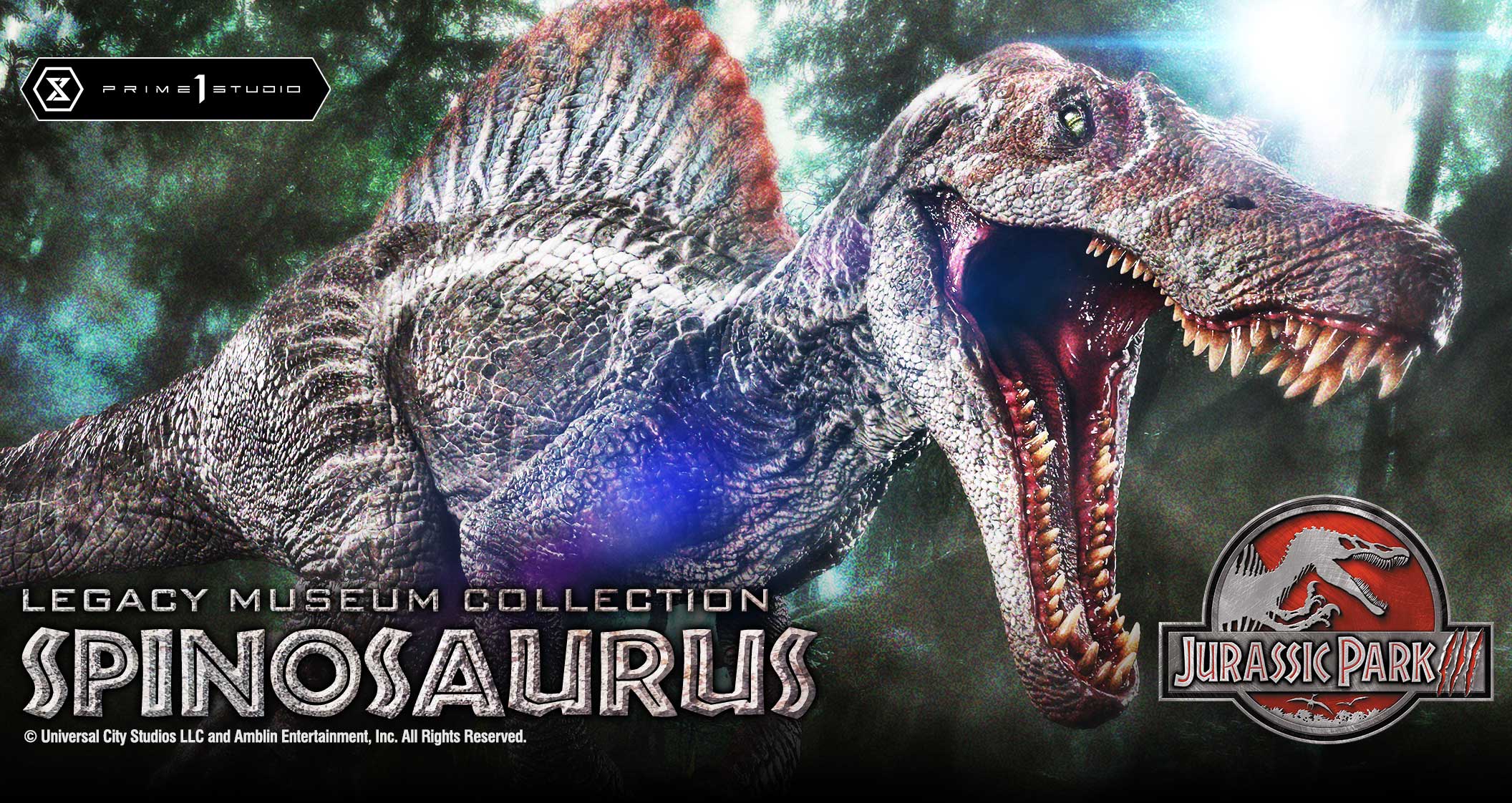 Legacy Museum Collection Jurassic Park III (Film) Spinosaurus 1/6 scale Bonus Version