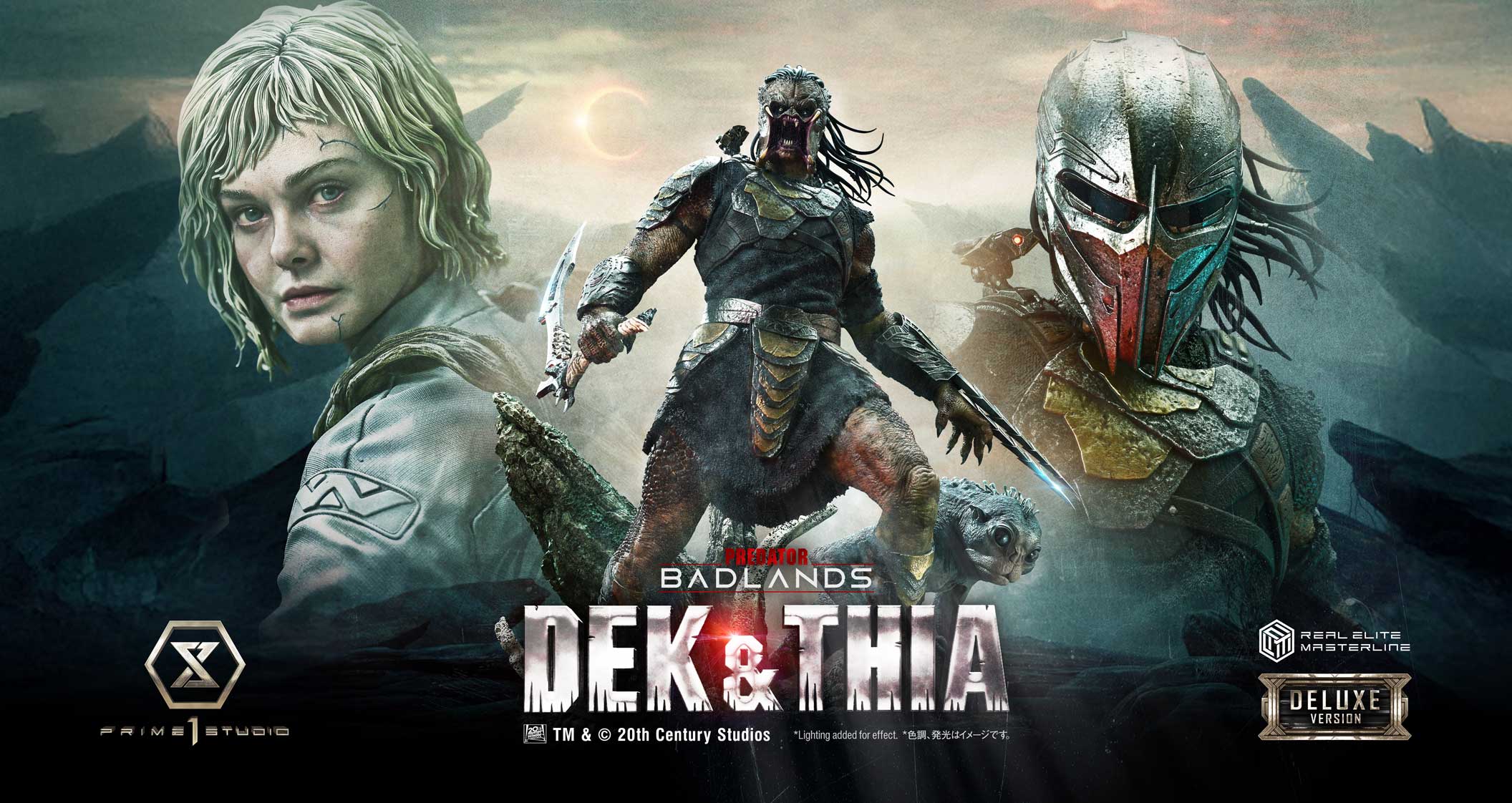Real Elite Masterline Predator: Badlands Dek & Thia DX Bonus Version