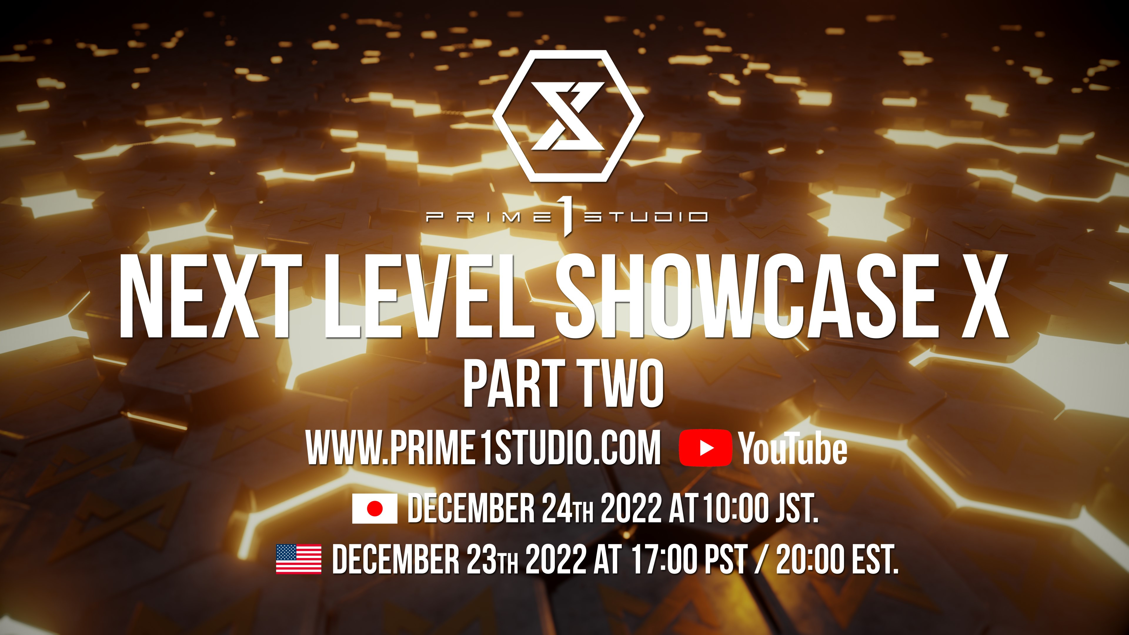 Join our Next Level Showcase XPart Two on YouTube on December 24th