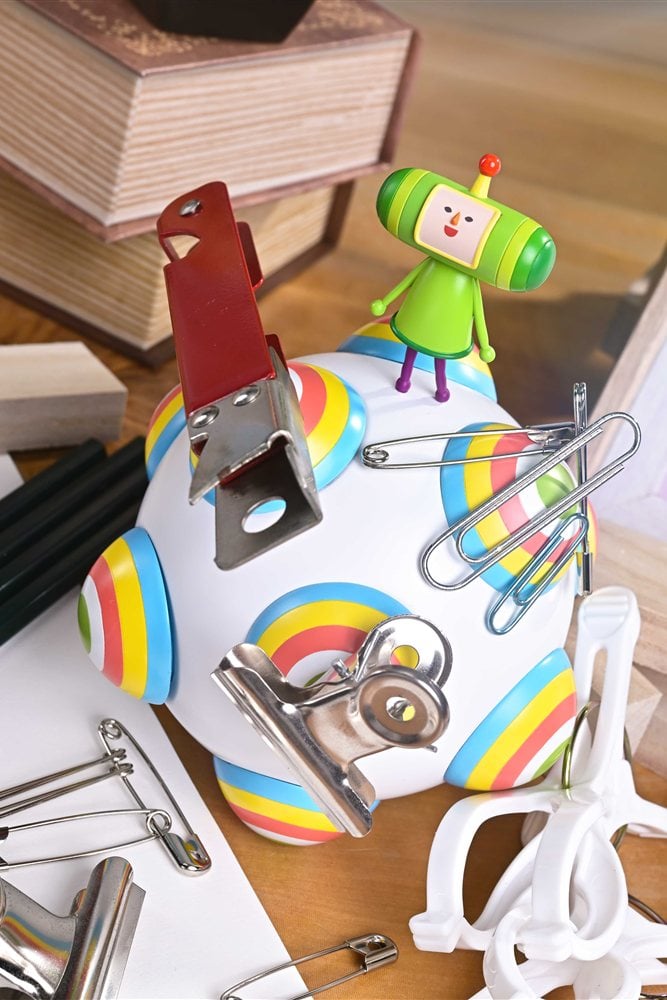 Metal items attached to the Katamari
