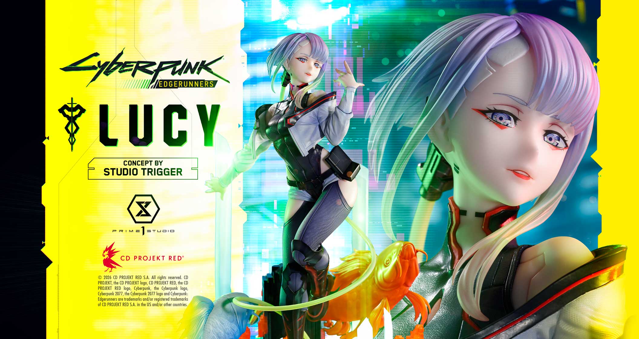 Concept Masterline Cyberpunk: Edgerunners Lucy "Concept by Studio TRIGGER" Bonus Version