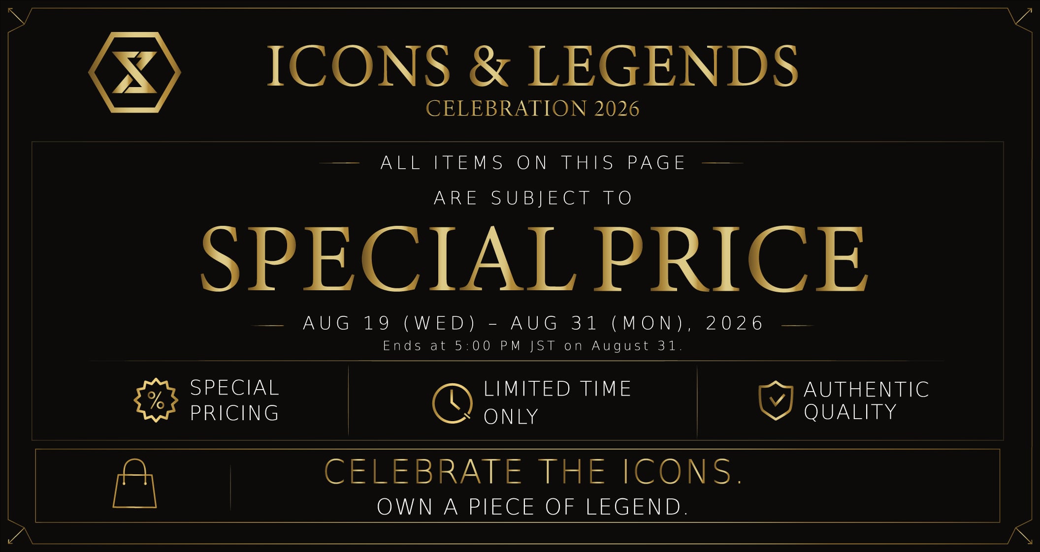 Prime1Studio Icons & Legends Celebration 2026