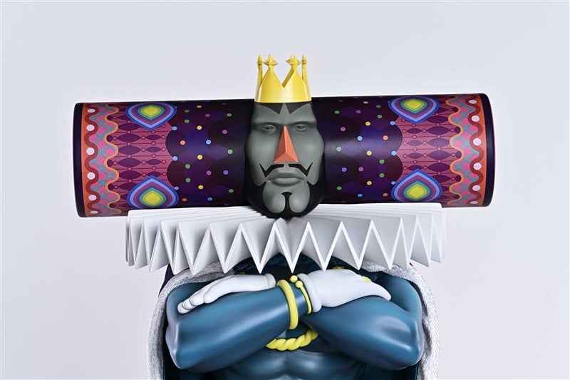 The King of All Cosmos head (Facing front)