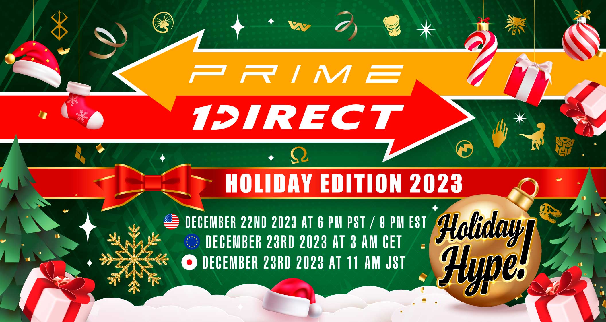 PRIME1DIRECT HOLIDAY EDITION 2023