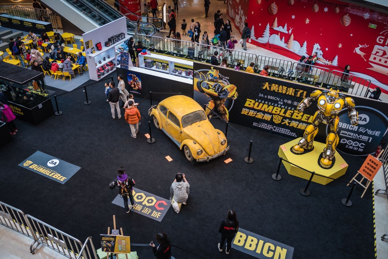 Transformers Bumblebee Exhibition in Chin3