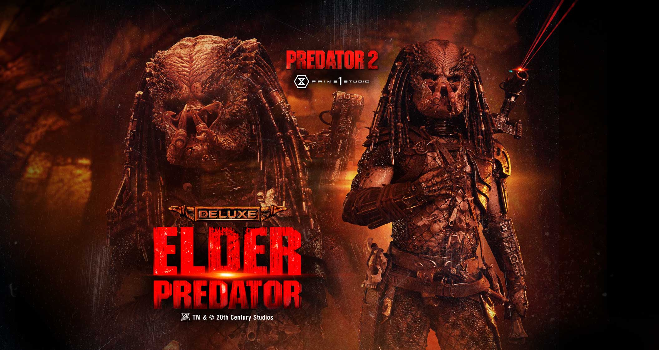 Museum Masterline Predator 2 (Film) Elder Predator DX Bonus Version