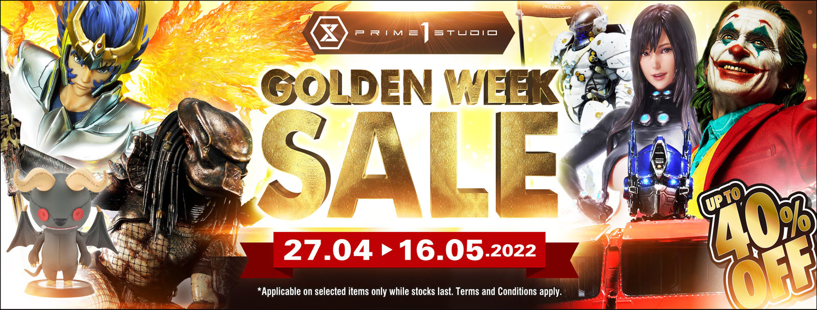 GOLDEN WEEK 2022 SALE