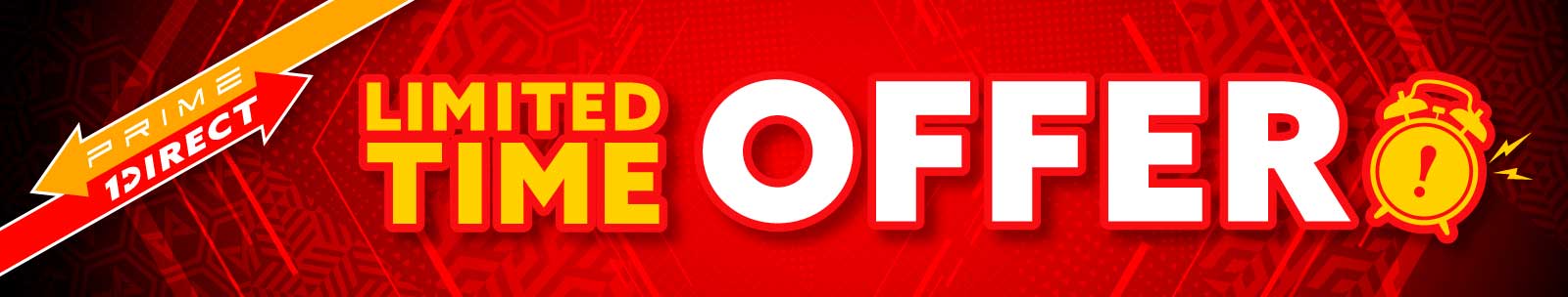 LIMITED TIME OFFER