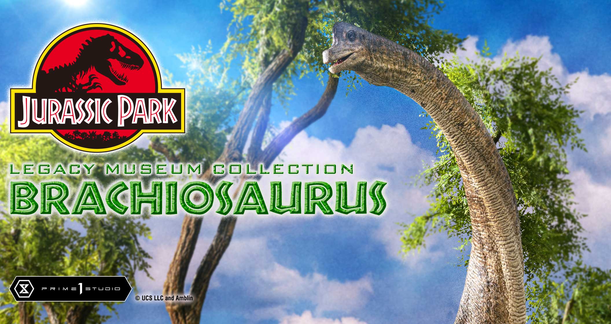 Legacy Museum Collection Jurassic Park (Film) Brachiosaurus 1/15 scale Bonus Version