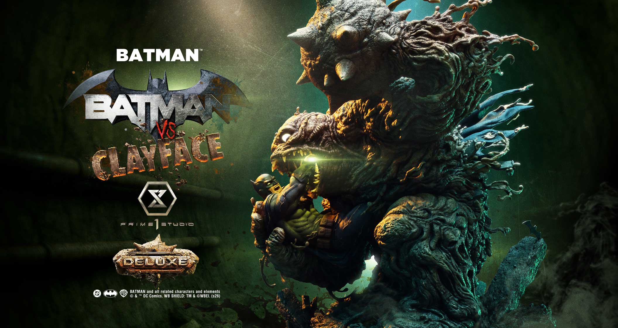 Ultimate Premium Masterline Batman (Comics) BATMAN VS CLAYFACE DX Bonus Version