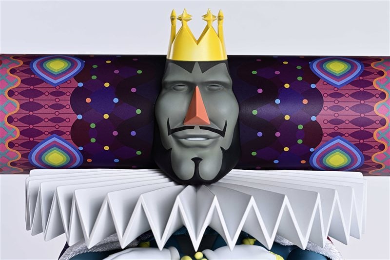The King of All Cosmos head (Eyes open)