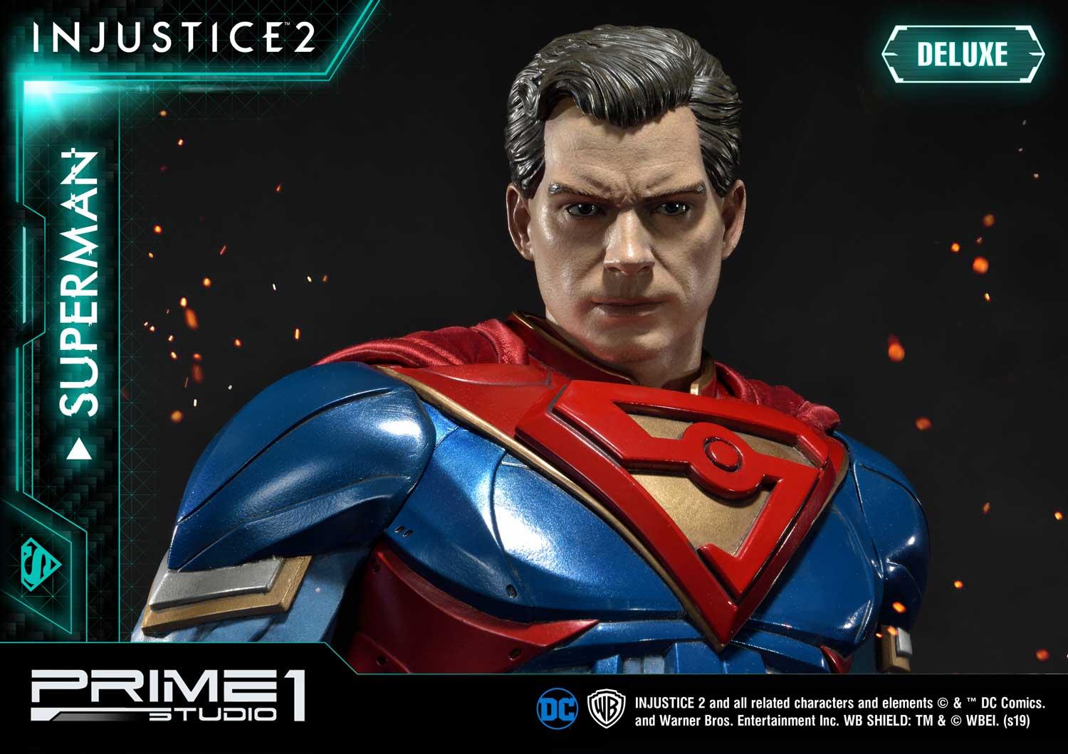 Figurine Superman Injustice II Deluxe Version - DC Comics