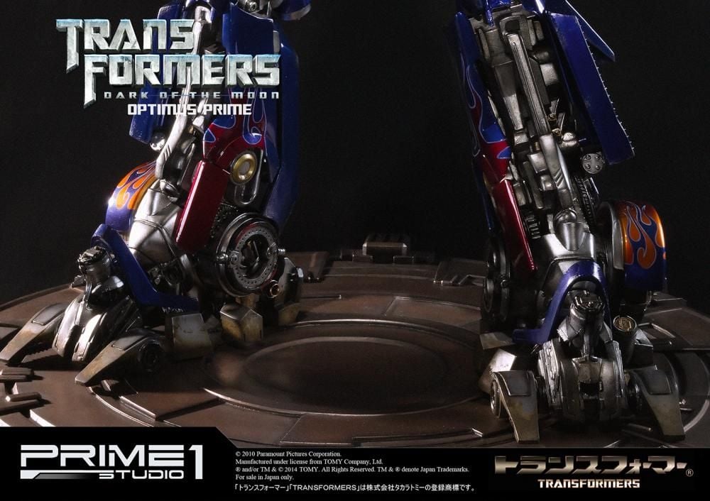 Estátua Perfeita Optimus Prime em Transformers: O Lado Oculto da Lua (Prime  1 Studio)