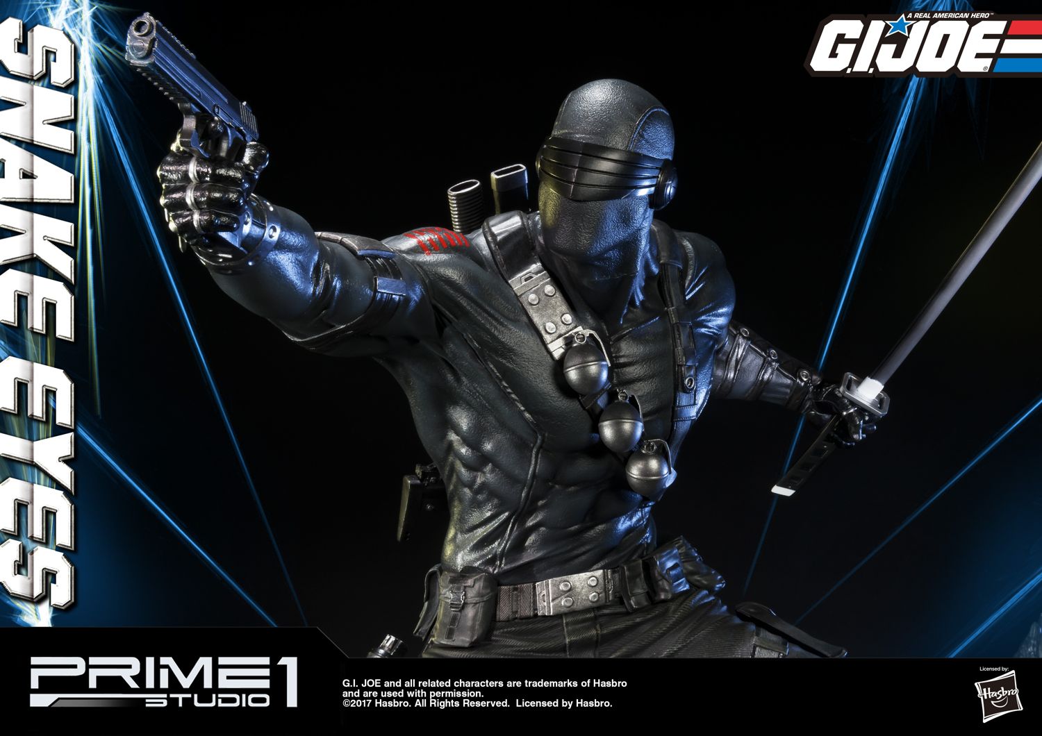 Premium Masterline G.I. Joe Snake Eyes | | Prime 1 Studio