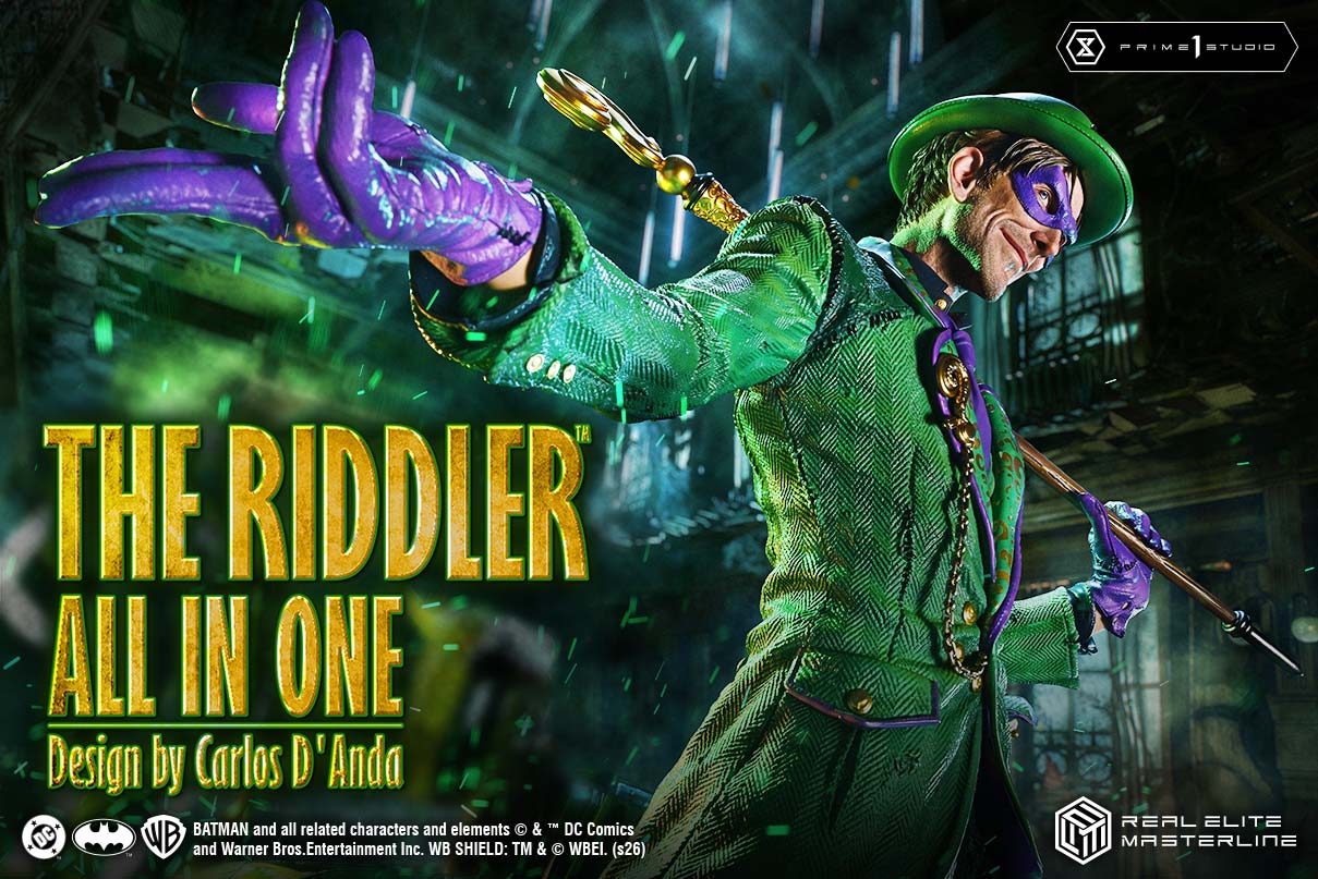 Real Elite Masterline Batman (Comics) The Riddler All In One (Design by Carlos D'Anda)