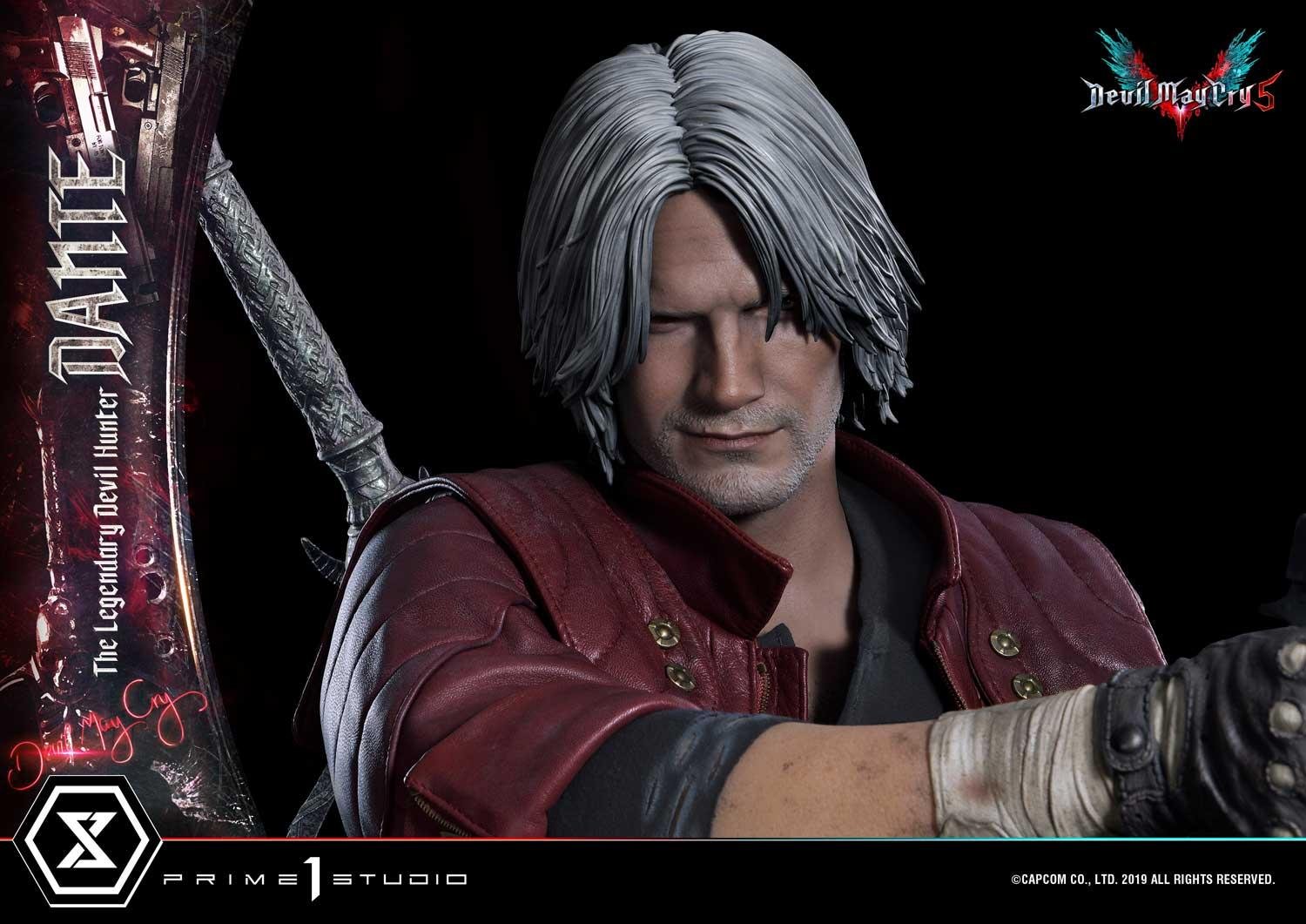 In DmC: Devil May Cry (2013) Dante is not shown with his iconic