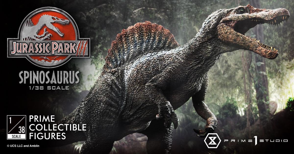 Prime Collectible Figures Jurassic Park III (Film) Spinosaurus