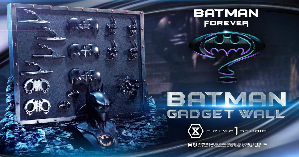 Museum Masterline Batman Forever Batman Gadget Wall | | Prime 1 Studio