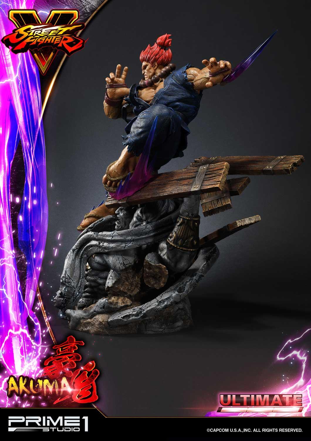 Akuma Street Fighter 1:2 Scale Collectible Statue by PCS