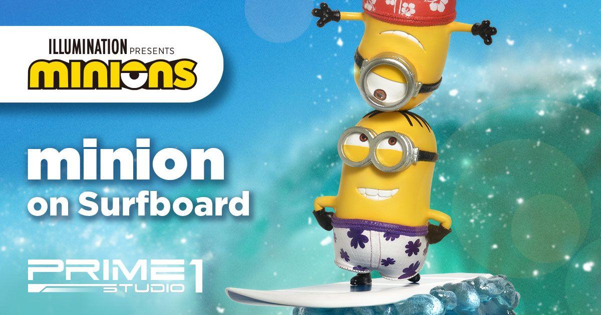 Prime Collectible Figures Minion Surfboard | | Prime 1 Studio