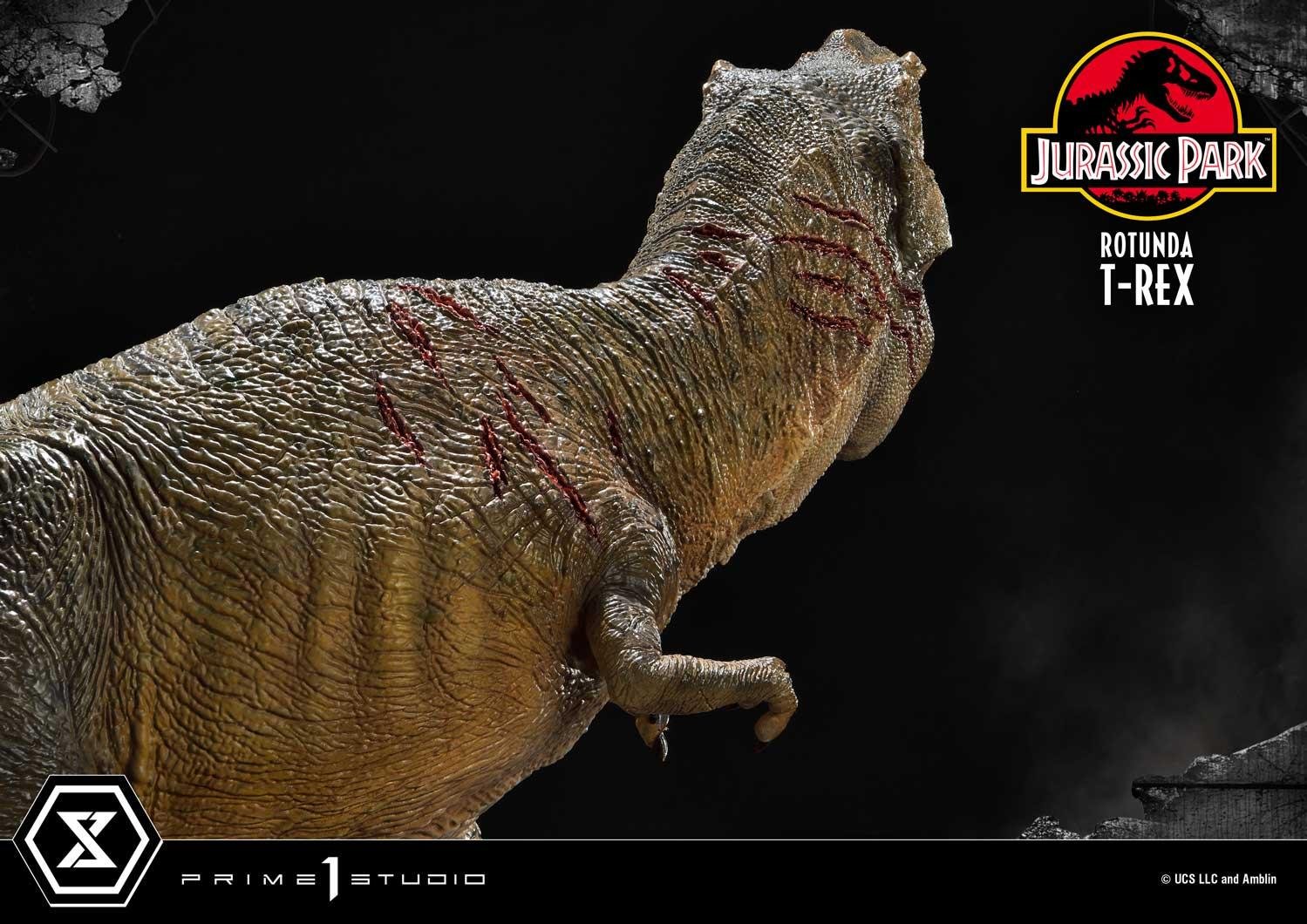 Estatua Rotunda T-Rex Jurassic Park 1/6 Prime 1 Studio