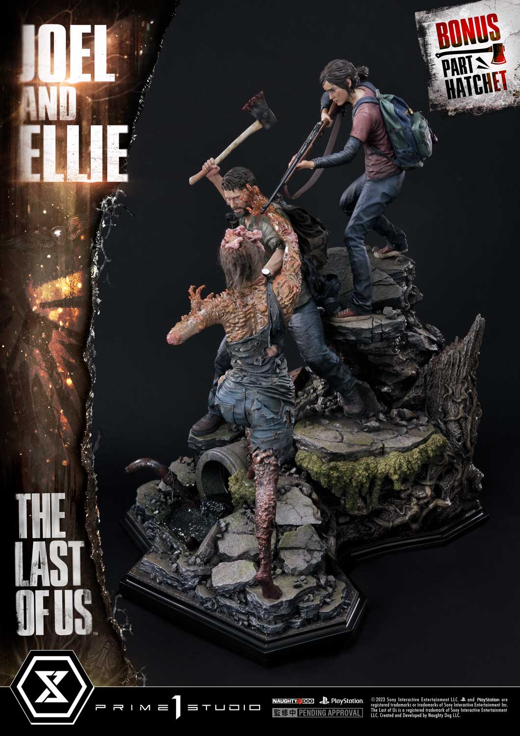 Joel & Ellie Quarter Scale Statue by Prime 1 Studio