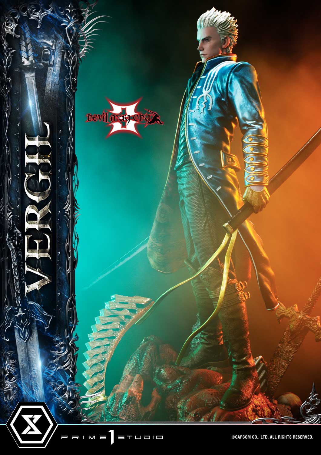 Devil May Cry 5: Vergil Exclusive Version 1/4 Statue - Prime 1 Studio