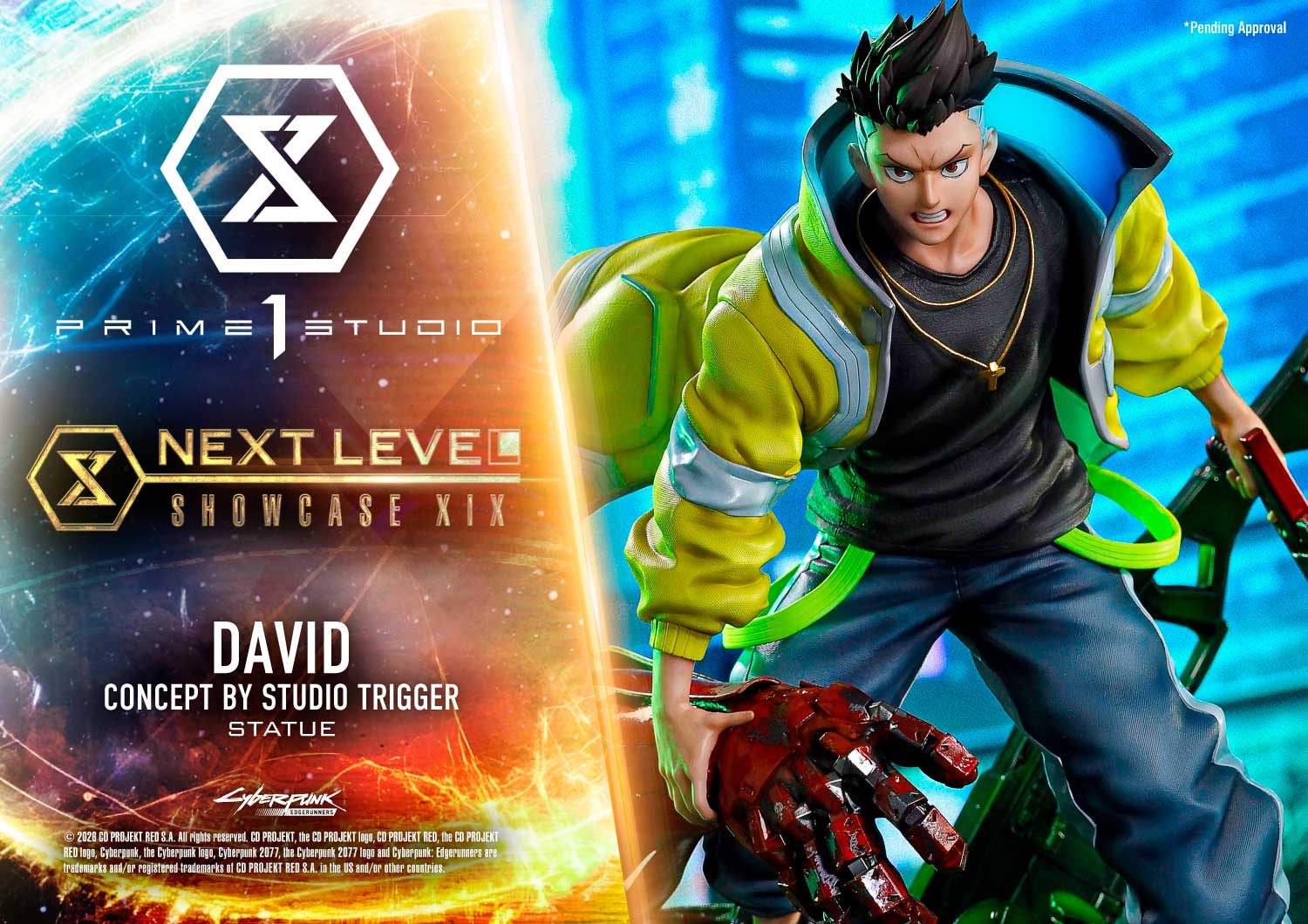 Cyberpunk: Edgerunners David "Concept by Studio TRIGGER"