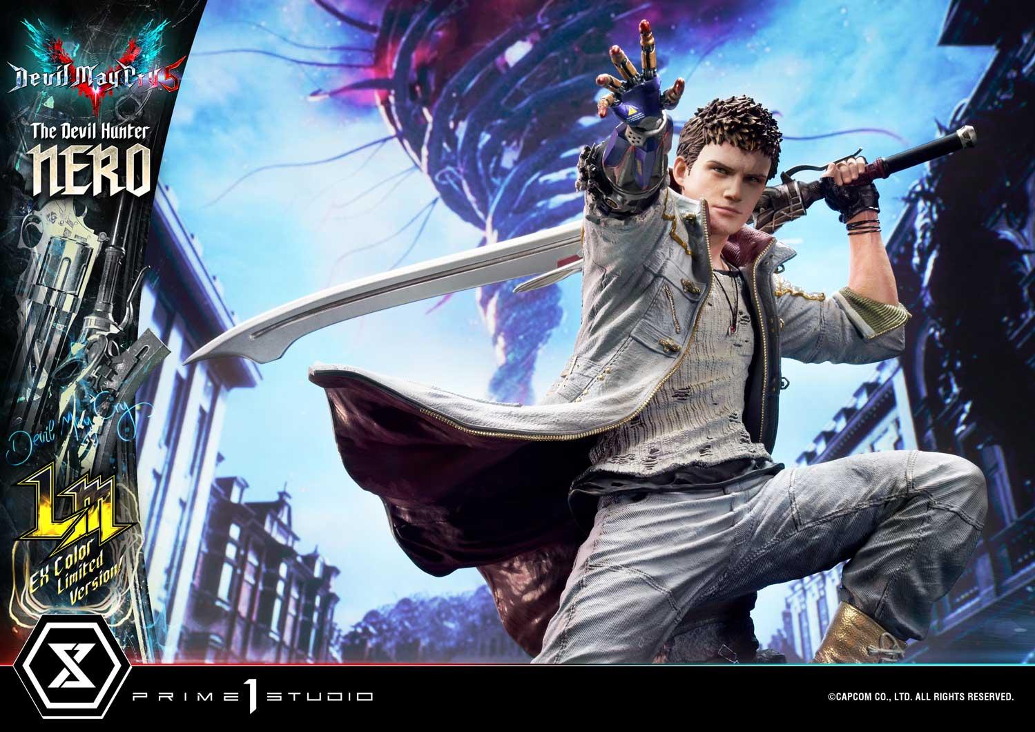 Devil May Cry 5 GAME MOD Blue and Purple EX Costume for Nero v.1.06 -  download