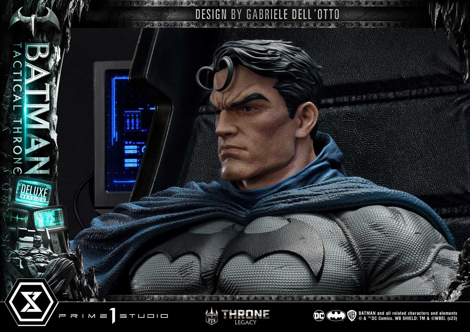 Statue Batman Tactical Throne Economy Version Throne Legacy Collection  Prime 1 Studio DC Comics