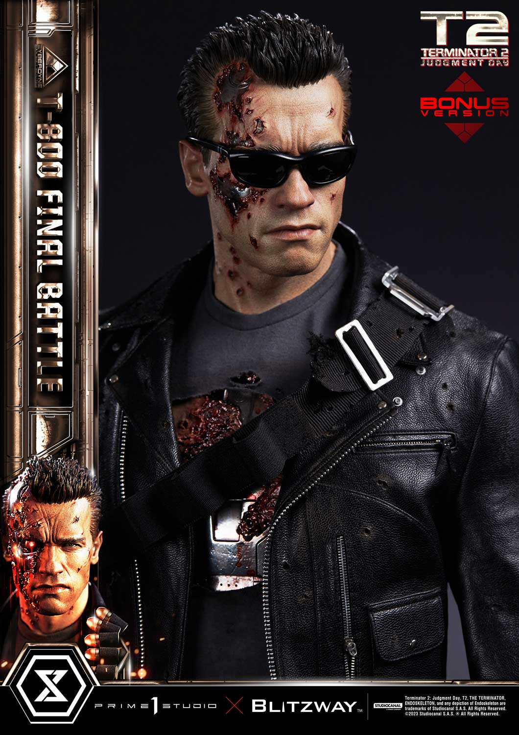 TERMINATOR ２shotgan Museum Masterline Terminator 2: Judgment Day T-800 Final