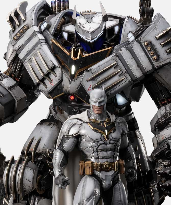 Ultimate Museum Masterline Justice League (Comics) Justice Buster: Phantom Armor (Design By Josh Nizzi) Ultimate Bonus Version