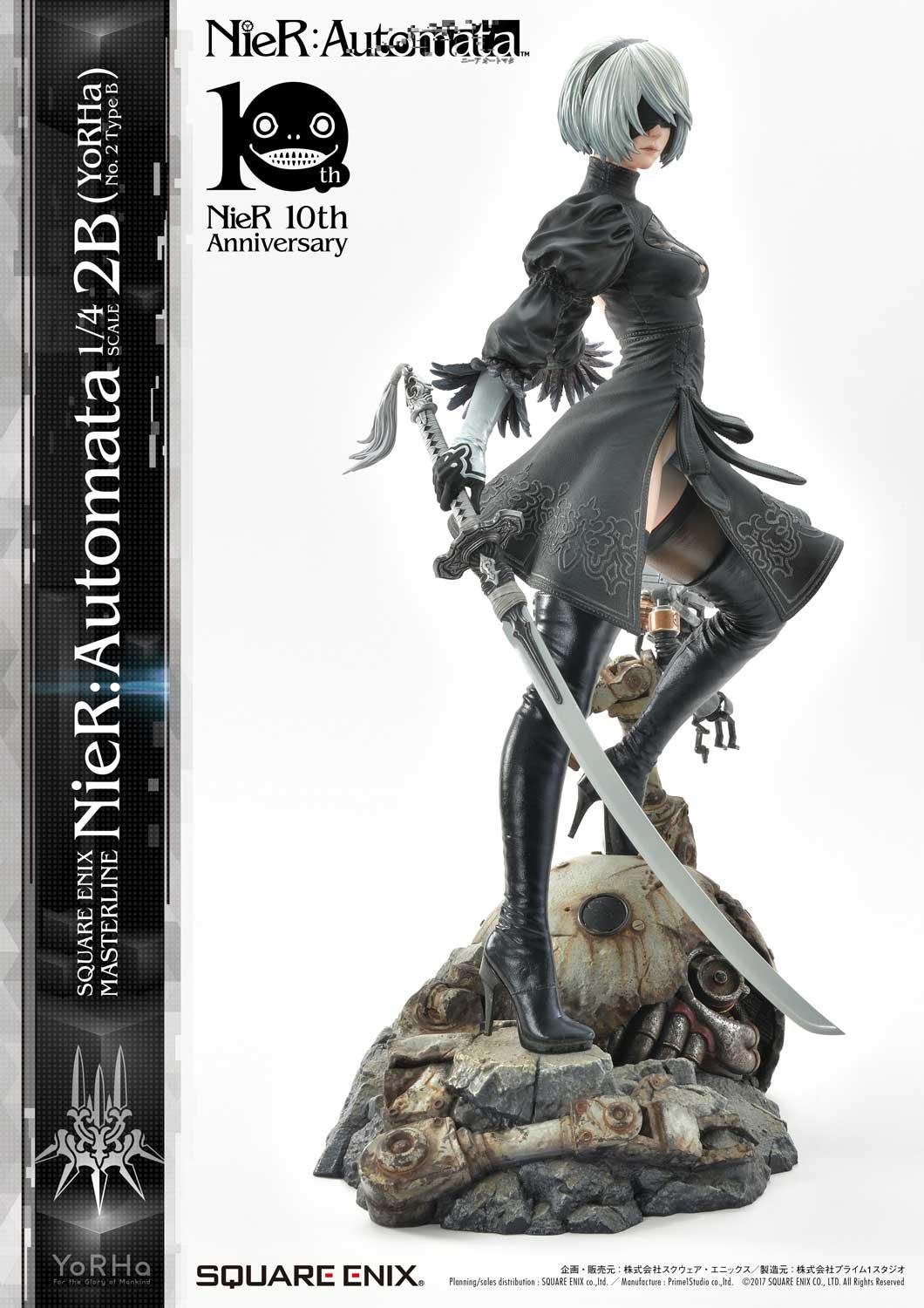 SQUARE ENIX MASTERLINE NIER:AUTOMATA 1/4 SCALE - 2B (YORHA NO. 2 TYPE B) 2P  COLOR VER.