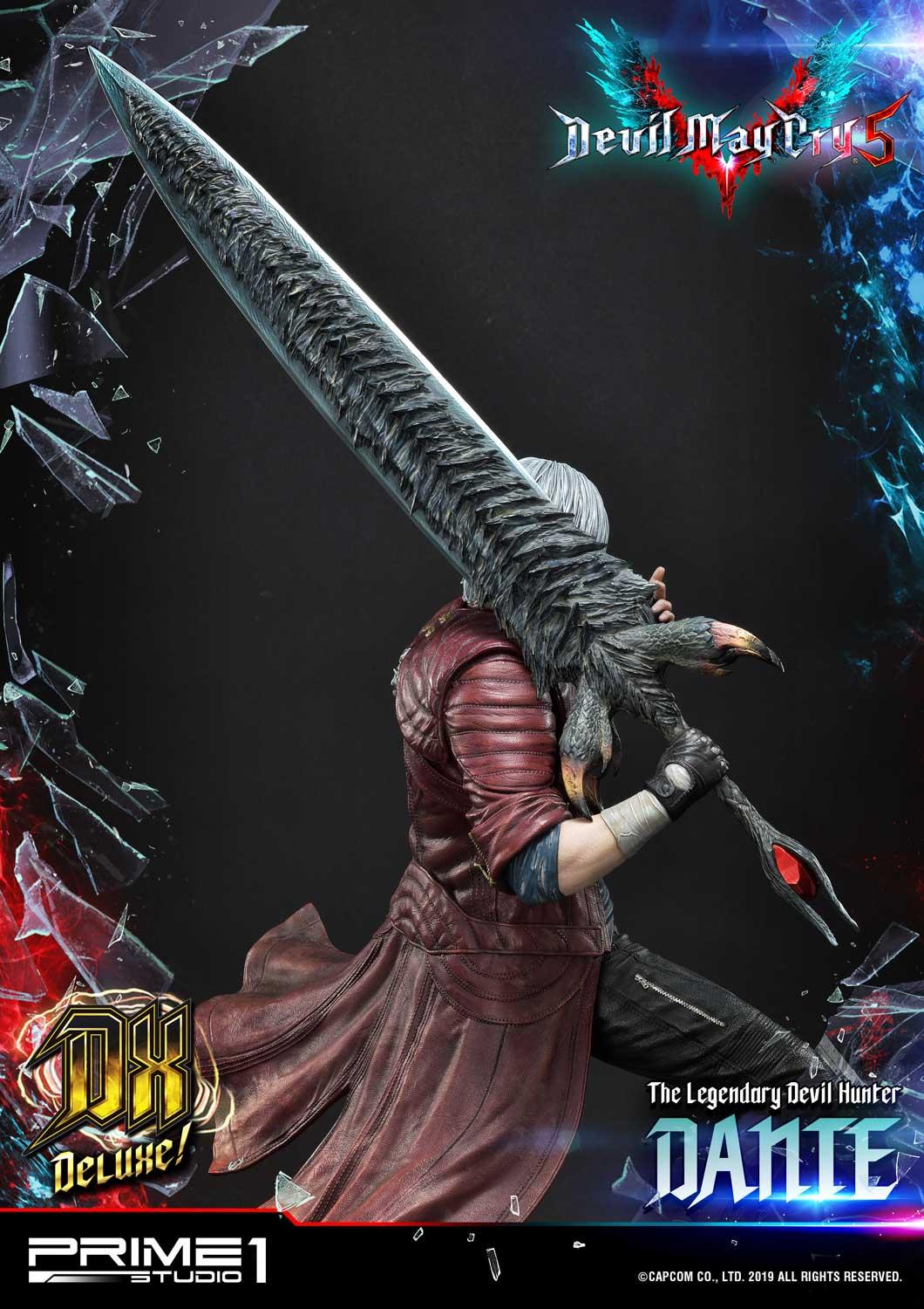 Devil May Cry 5 Statue 1/2 Dante Black Label 109 cm - +queespadas