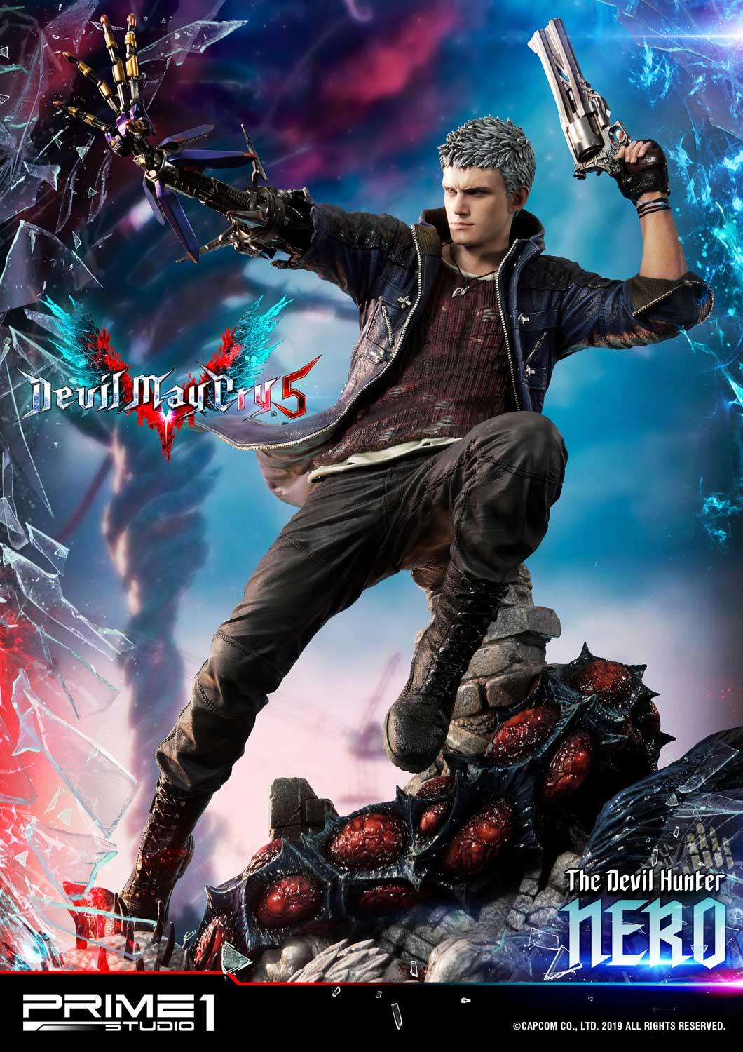 Devil May Cry 5 - Nero Statue by Prime 1 Studio - The Toyark - News