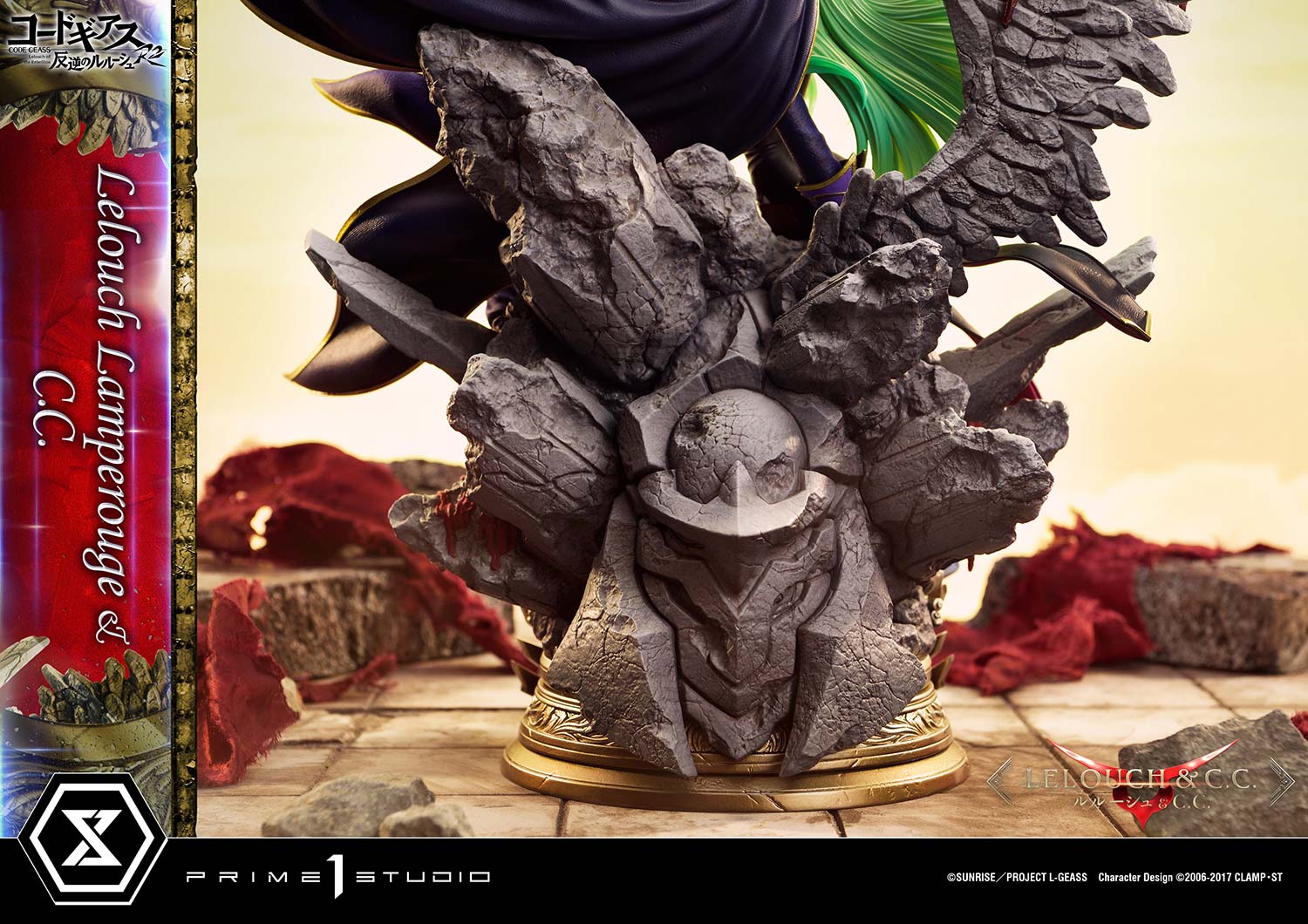 Prime 1 Studio Concept Masterline Code Geass: Lelouch of The Rebellion R2  C.C. x Lelouch Lamperouge CMCGR-03 1/6 Scale Statue