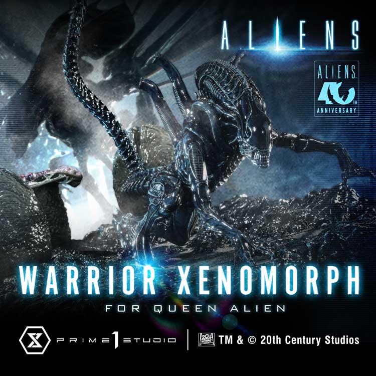Ultimate Diorama Masterline Aliens (Film) Warrior Xenomorph for Queen Alien