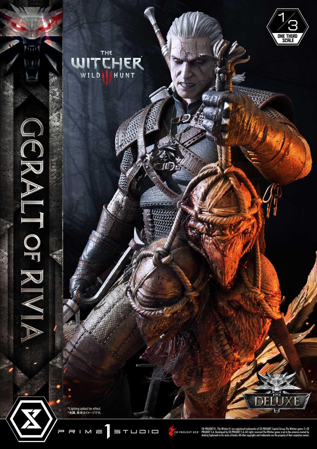 Museum Masterline The Witcher 3: Wild Hunt Geralt of Rivia Deluxe Version