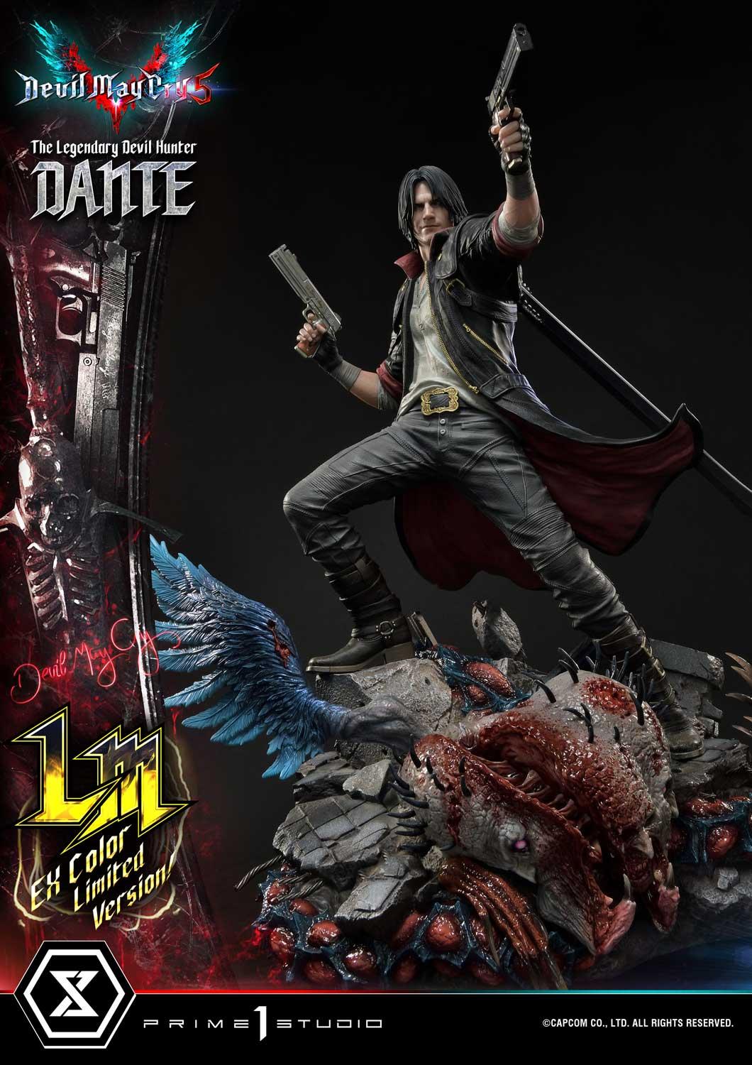 Devil May Cry: Prime 1 revela estatueta realista de Dante