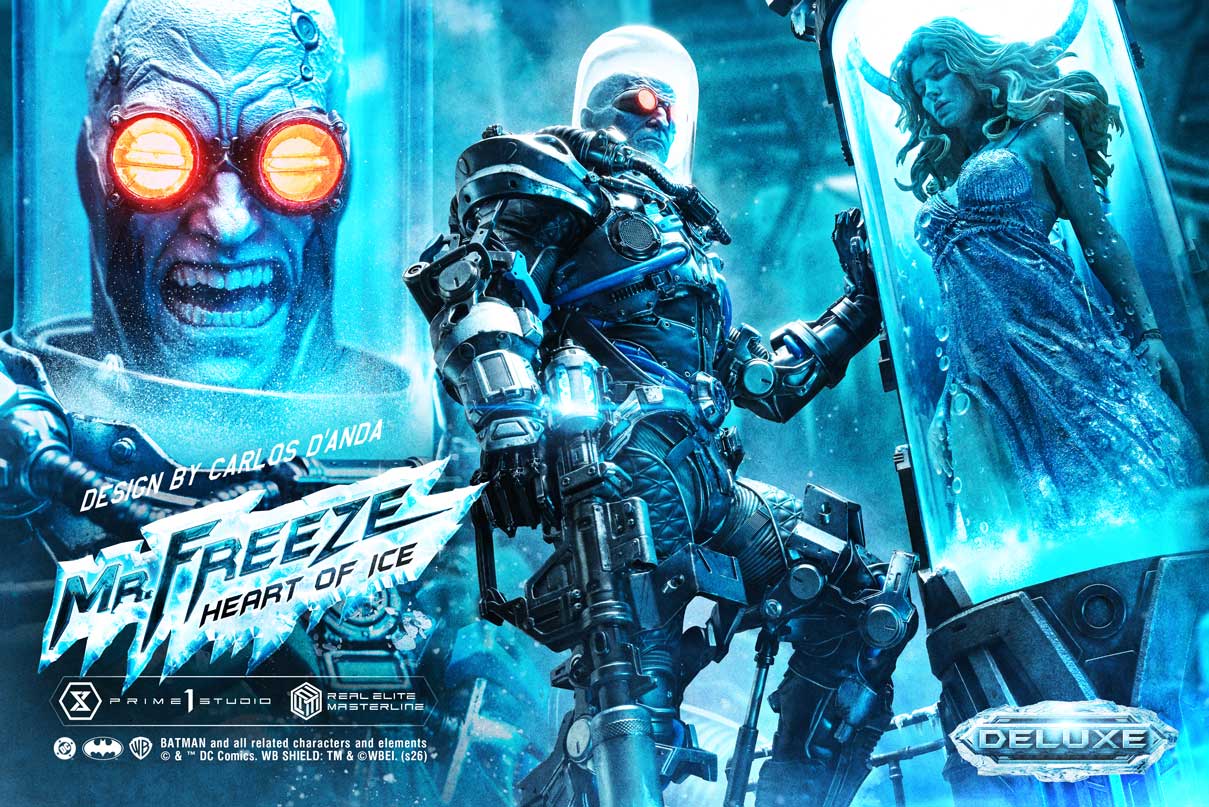 Real Elite Masterline Batman (Comics) Mr. Freeze Heart of Ice (Design by Carlos D'Anda)	