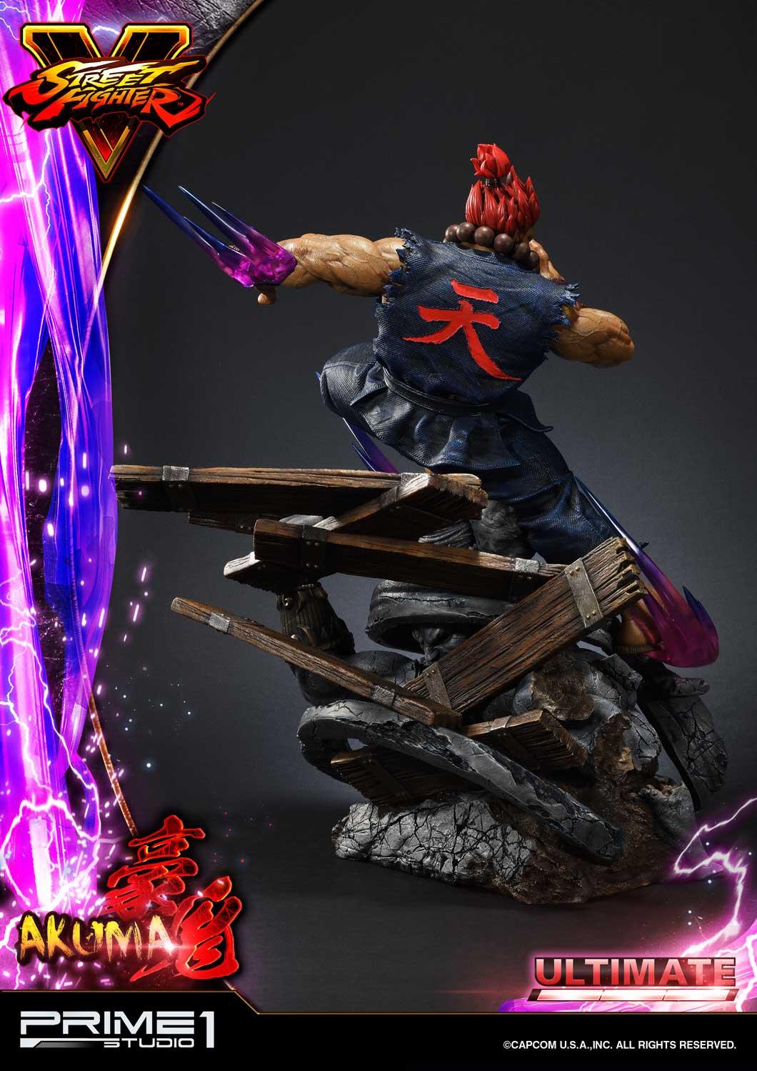 Akuma Street Fighter 1:2 Scale Collectible Statue by PCS