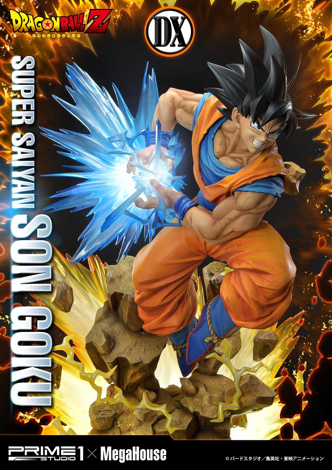 Mega Premium Masterline Dragon Ball Z Super Saiyan Son Goku Deluxe Version