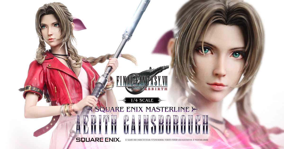 SQUARE ENIX MASTERLINE FINAL FANTASY VII REBIRTH 1/4 Scale Aerith