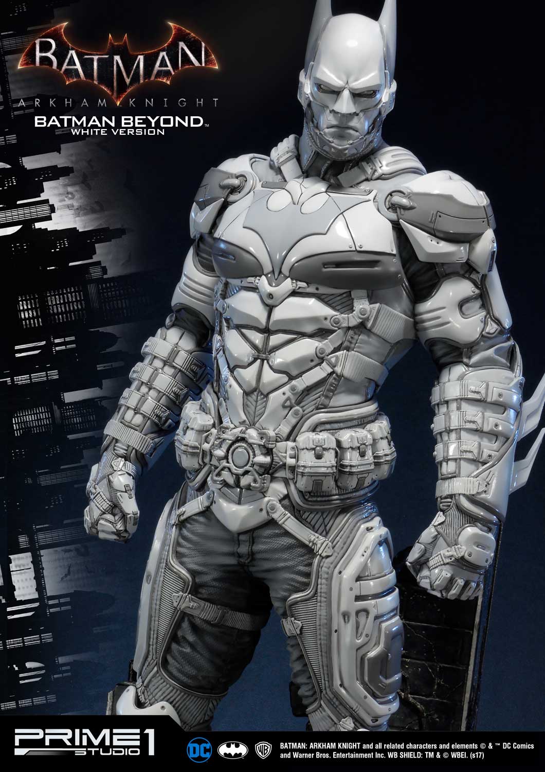 white batman suit