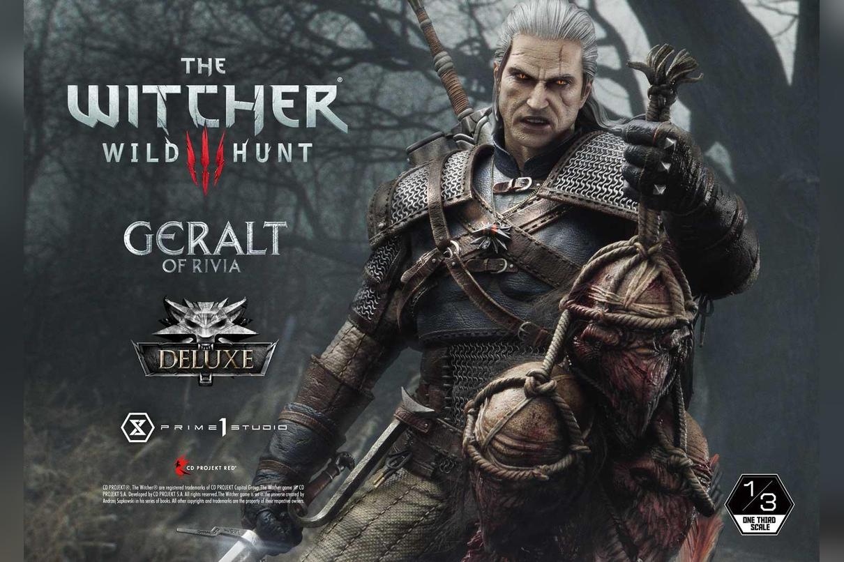 Museum Masterline The Witcher 3: Wild Hunt Geralt of Rivia Deluxe