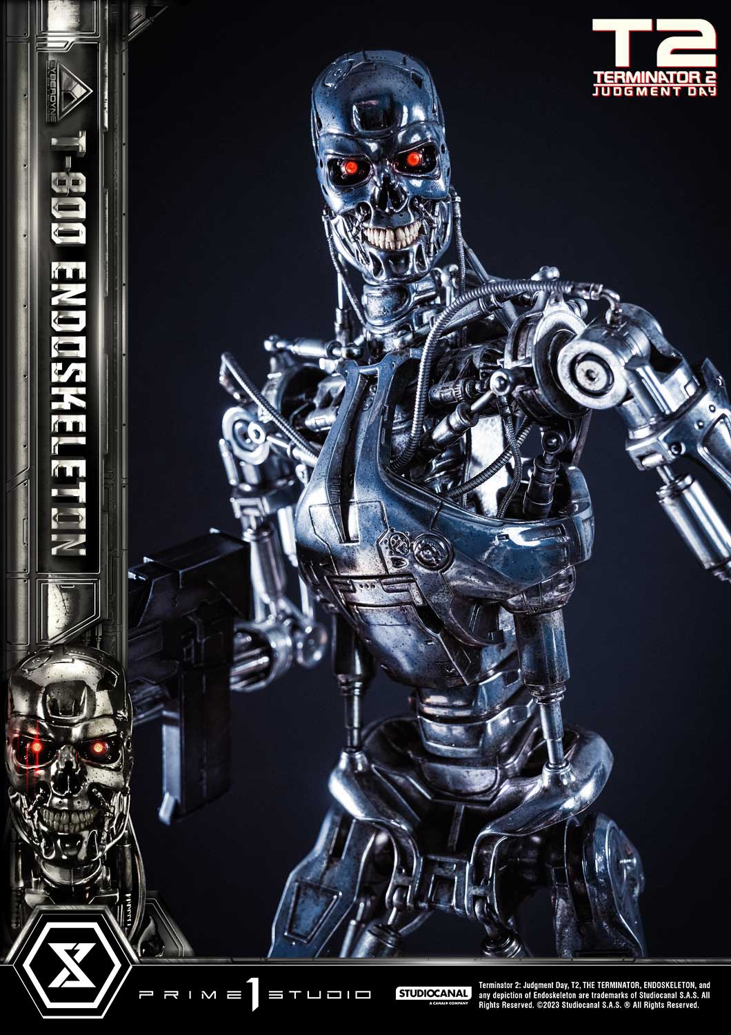 Museum Masterline Terminator 2: Judgment Day T-800 Endoskeleton DX Bonus  Version