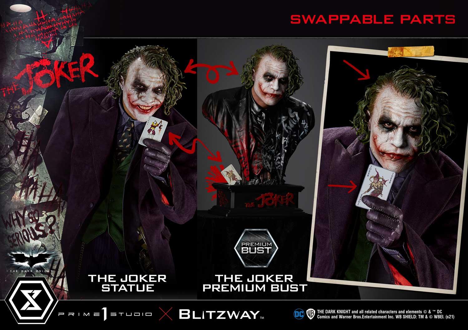 Production Peek: The Joker Life-Size Bust 