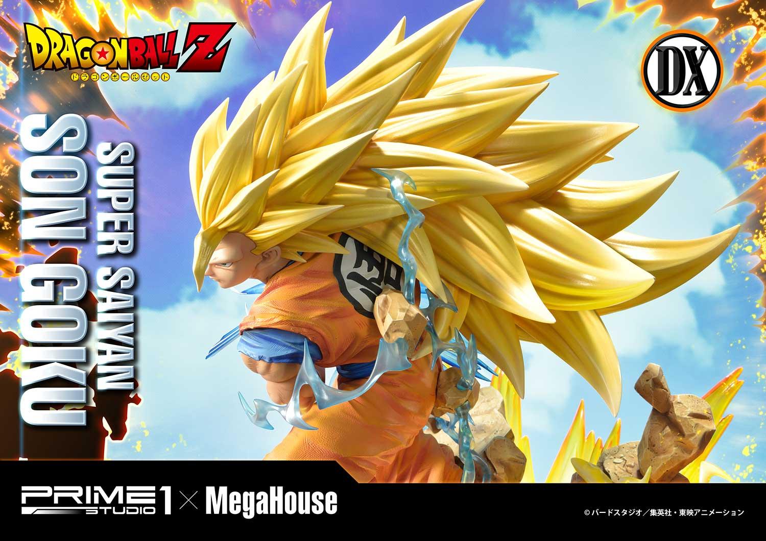 Mega Premium Masterline Dragon Ball Z Super Saiyan Son Goku Deluxe Version