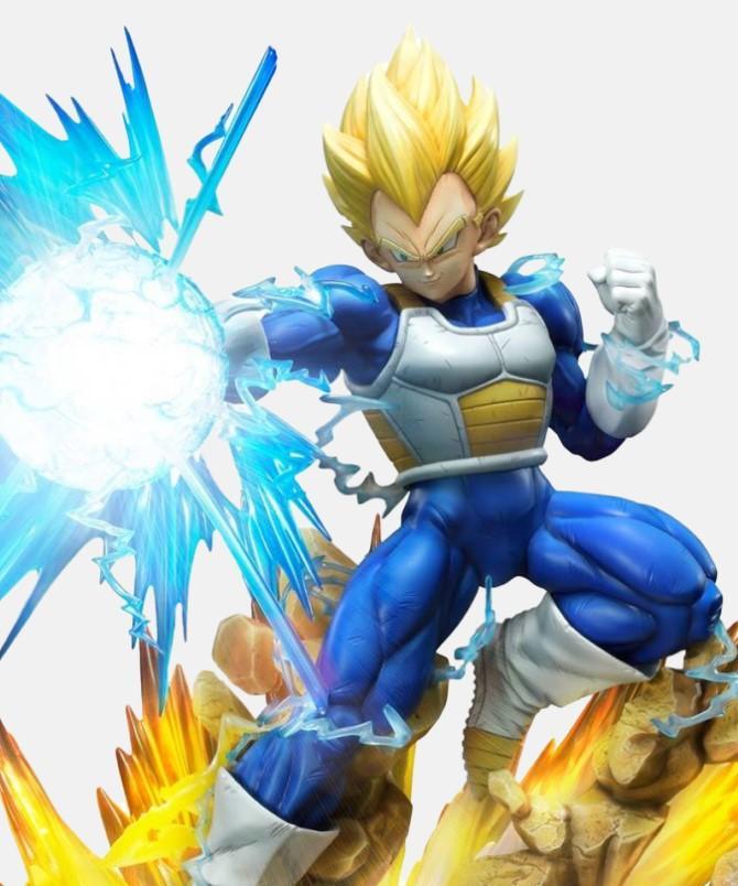 New Dragon Ball Super Z Anime Figure Super Saiyan Vegeta Statue Collec –  Ninjamo