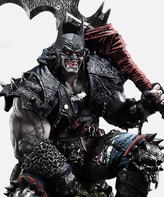 Museum Masterline Dark Nights: Death Metal (Comics) Lobo Batman: Batman Who Frags (Concept design by Carlos D'Anda)&nbsp; DX Bonus Version